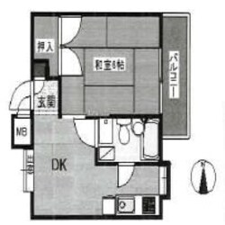 パラツィーナ甲子園口IIの物件間取画像